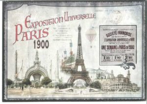 Pariser Weltaustellung 1900 – Postkarte.