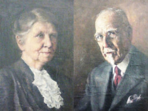 Hedwig Lang (geb. Weingärtner, 1875-1955) und Rudolf Lang (1866-1955)