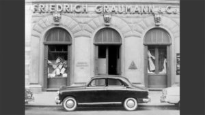 Graumann-Niederlassung in der Wiener Börsegasse Nr. 14 (Wien 1, Innere Stadt).
