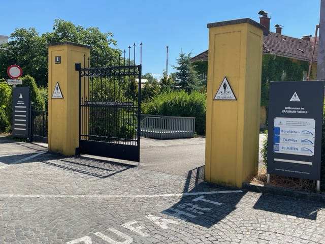 Eingang zum Graumann-Viertel – Herrenhaus